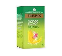 Twinings Green Tea Mango & Lychee 20bag x 2 (Pack of 2)