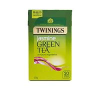 Twinings Green Tea with Jasmine Teabags (Pack of 2, Total 20 Teabags)