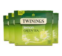 Twinings Green Tea with Lemon 320 Tea Bags (Multipack of 4 x 80 Bags)