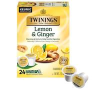 Twinings, Herbal Revive, Lemon & Chinese Ginger, Caffeine Free, 25 Tea Bags, 1.32 oz (37.5 g)