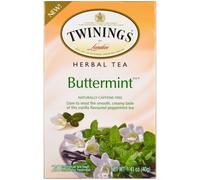 Twinings, Herbal Tea, Buttermint, Caffeine Free , 20 Individual Tea Bags, 1.41 oz (40 g)