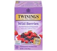Twinings Herbal Wild Berries Bagged Tea, 20 Count