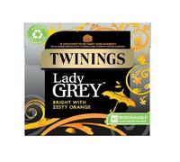Twinings Tea Bags – Lady Grey – 100 Tea Bags, 250g
