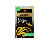 Twinings Lady Grey Tea Bright & Refreshing Black Tea with Zesty Orange, 40 Biodegradable Tea Bags