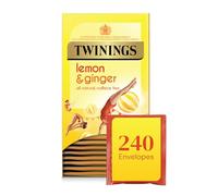 Twinings Lemon & Ginger Fruit Infusion Tea Bags – Pack of 20