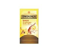 Twinings Lemon & Ginger Fruit Infusion Tea Bags – Pack of 20