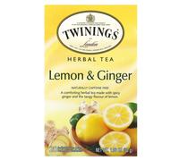 Twinings Lemon and Ginger x20 Tea Bags, 30g