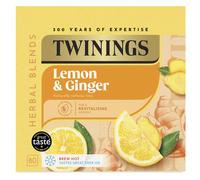 Twinings Lemon & ginger 80 Pack