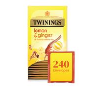 Twinings Lemon & Ginger Enveloped Tea Bags (12x20)