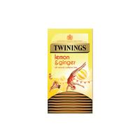 Twinings Lemon & Ginger Fruit Infusion Tea Bags – Pack of 20