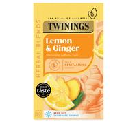 Twinings Lemon & Ginger Tea Bags 20 Pack