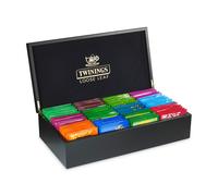Twinings Loose Leaf Pyramid Tea Box Tea Filled Box 8 Compartments Tea Gift Box Holds Up to 96 Tea Bags