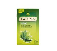 Twinings - Mint Green Tea 20 Tea Bags - 40g (Pack of 2)
