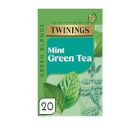 Twinings Mint Green Tea, 20 Tea Bags | Green Tea, Mint Flavour, Cool Clean Finish, Natural Ingredients, Heat Sealed Tea Bags
