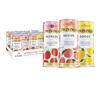 Twinings Mixed Case - Sparkling Tea (12 x 250ml cans) Refresh Revive Boost