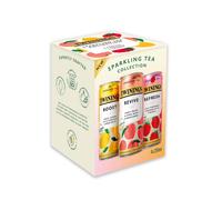 Twinings Mixed Sparkling Tea 4 Pack Lightly Sparkling Ready to Drink Tea Cans Alcohol Free Tea Flavour