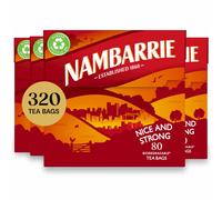 Twinings Nambarrie Strong Tea | Bold, Lively & Full of Flavour Black Tea | Multipack Bulk Buy, 320 (4 x 80) Biodegradable Tea Bags