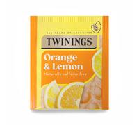 Twinings - Orange - & - Lemon - Herbal - Infusion - Tea - Single - Envelope - Individually - Wrapped - Teabag - Zesty - Citrusy - Refreshing - Hot - D
