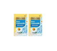Twinings Organic Camomile x20 Tea Bags, 30g (Pack of 2)