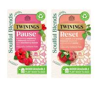 Twinings Pitta Bundle - Pause & Reset Tea - 40 Biodegradable Bags