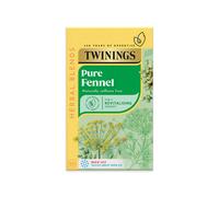 Twinings Pure Fennel Herbal Infusion Tea - Caffeine-Free - 80 Biodegradable Tea Bags (4x20)
