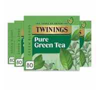 Twinings Pure Green Tea 320 Tea Bags (Multipack of 4 x 80 Tea Bags)