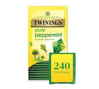 Twinings Enveloped Tea Bags Pure Peppermint Herb Infusion - Pack of 240