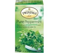 Twinings Pure Peppermint Herb Infusion (Pack of 6, Total 120 Teabags)