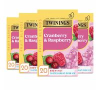 Twinings Raspberry Cranberry Tea - 80 Bags