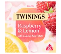 Twinings Raspberry & Lemon Tea Bags, 20 each