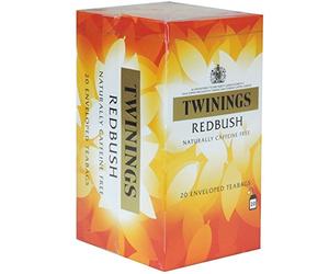 Twinings Redbush Teabags (Pack of 2, Total 20 Teabags)