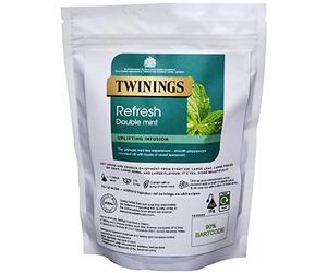 Twinings Refresh Double Mint Pyramid Tea Bags - 2x40