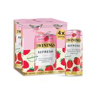 Twinings Refresh Raspberry Lemon Flavoured Sparkling TeaRefreshing Fruity