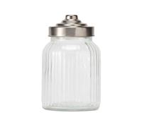 Twinings Small Jar Small Ribbed Glass Jar Empty Storage Solution for Tea Twinings Tea Selection