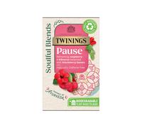 Twinings Soulful Blends Pause Herbal Tea Multipack Calming Floral Blend - 4 x 20 Envelope Pack (80 Envelopes)