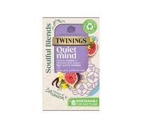 Twinings Soulful Blends Quiet Mind Herbal Tea Multipack Calming Botanical Blend - 4 x 20 Envelope Pack (80 Envelopes)
