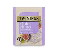 Twinings Soulful Blends Quiet Mind Inspired by Ayurveda - Velvety Vanilla Herbal Tea Infusion with Fig & Rooibos - 20 x Biodegradable Tea Bags