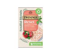 Twinings Soulful Blends Reset Herbal Tea Multipack Cleansing Blend - 4 x 20 Envelope Pack (80 Envelopes)