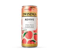 Twinings Sparkling Revive Sweet Peach & Apple with Elderflower 250 ml