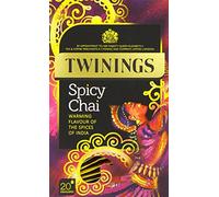 Twinings Spicy Chai 50 Tea Bags (Pack of 4, total 200 Tea Bags)