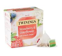 Twinings Strawberry and Elderflower Herbal Tea Bags, 20 Tea Bags