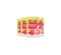 Twinings Strawberry & Raspberry Tea: 80 Biodegradable Bags