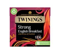 Twinings - Strong English Breakfast Tea - 120 Tea Bags - Sugar Free - Robust Full Bodied Black Tea - Classic Morning Brew - Everyday Drinking