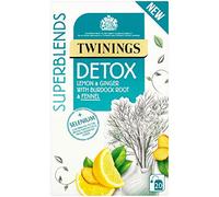 Twinings Superblends Detox Enveloped Tea Bags - 4x20