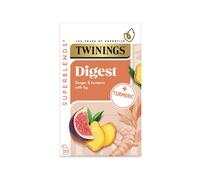 Twinings - Superblends Digest Ginger & Turmeric - 20 Envelopes