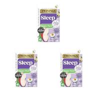 Twinings Superblends Sleep Tea - Spiced Apple & Vanilla Herbal Tea Infusion with Camomile & Passion Flower - 40 Biodegradable Tea Bags (Pack of 3)