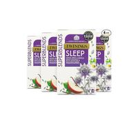 Twinings Superblends Sleep Tea - Spiced Apple & Vanilla Herbal Tea Infusion with Camomile & Passion Flower - 80 Biodegradable Tea Bags