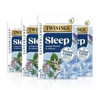 Twinings Superblends Sleep Tea - Valerian Root & Orange Blossom Herbal Tea Infusion with Passionflower & Lavender - Sleep Tea