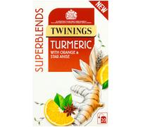 Twinings Superblends Turmeric Enveloped Tea Bags - 4x20