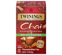 Twinings Chai Tea – Decaffeinated – 20 ct